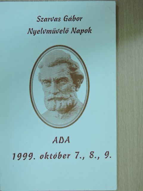 Szarvas Gábor nyelvművelő napok [antikvár]