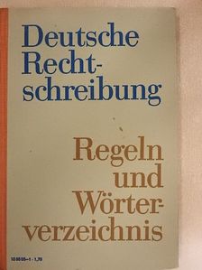 Deutsche Rechtschreibung [antikvár]