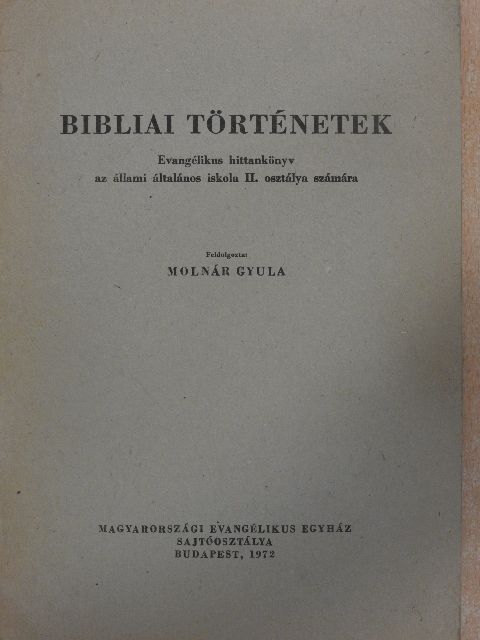 Bibliai történetek [antikvár]