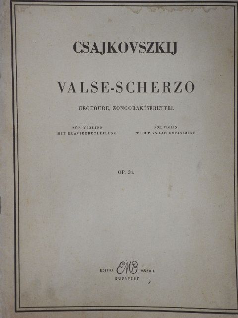 Csajkovszkij - Valse-Scherzo [antikvár]