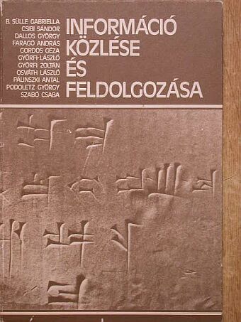Bárányné Sülle Gabriella - Információ közlése és feldolgozása [antikvár]