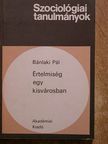 Bánlaki Pál - Értelmiség egy kisvárosban [antikvár]