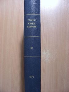 Magyar Kémiai Folyóirat 1975. január-december [antikvár]