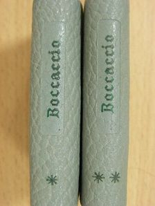 Boccaccio - Dekameron I-II. (minikönyv) [antikvár]