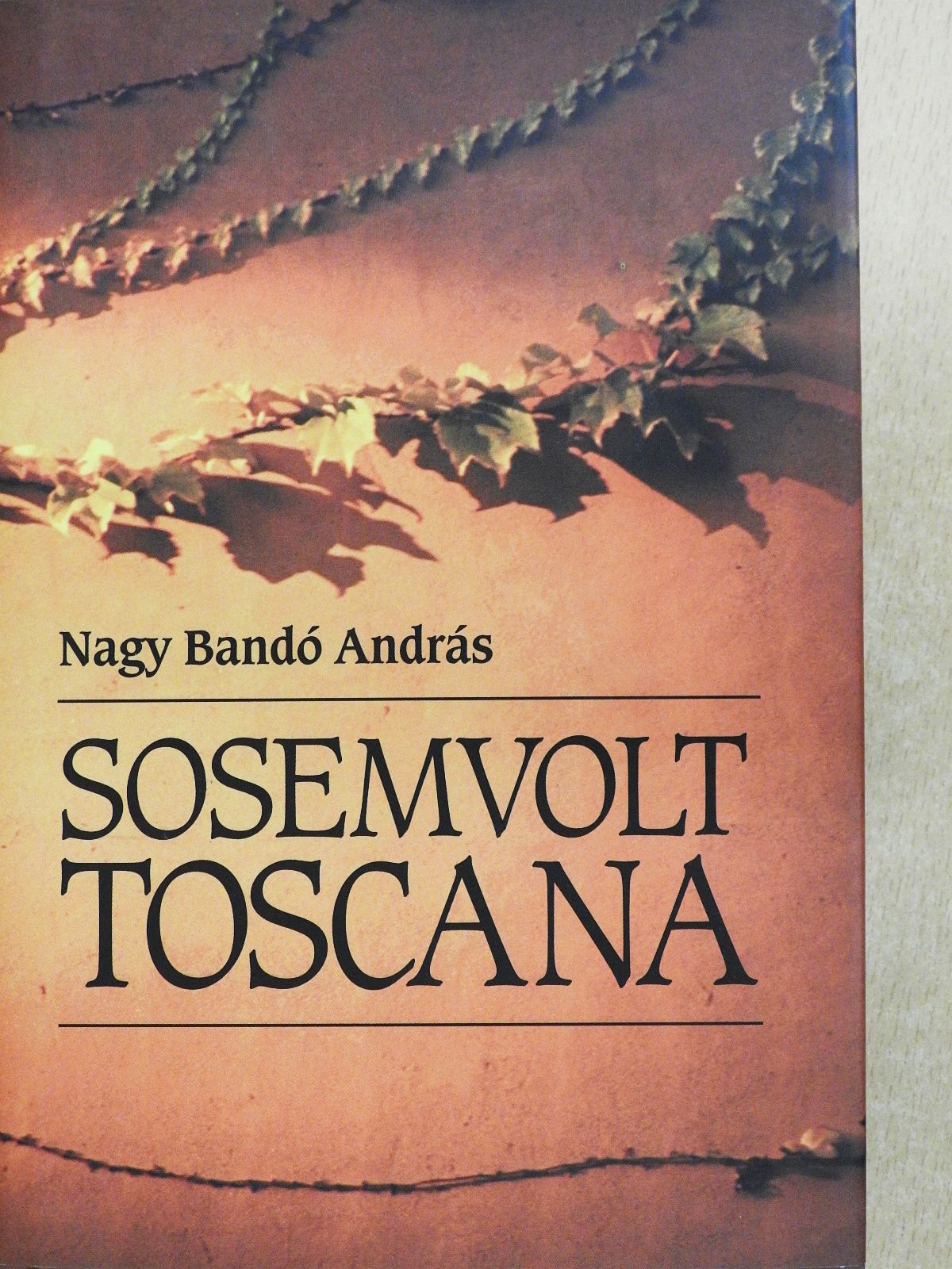 Nagy Bandó András - Sosemvolt Toscana (dedikált példány) [antikvár]