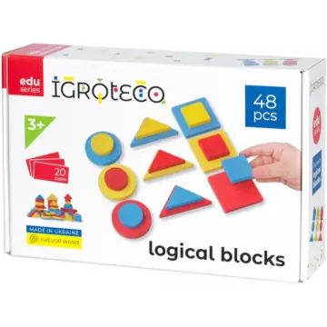 Logikai készlet - 48 db-os