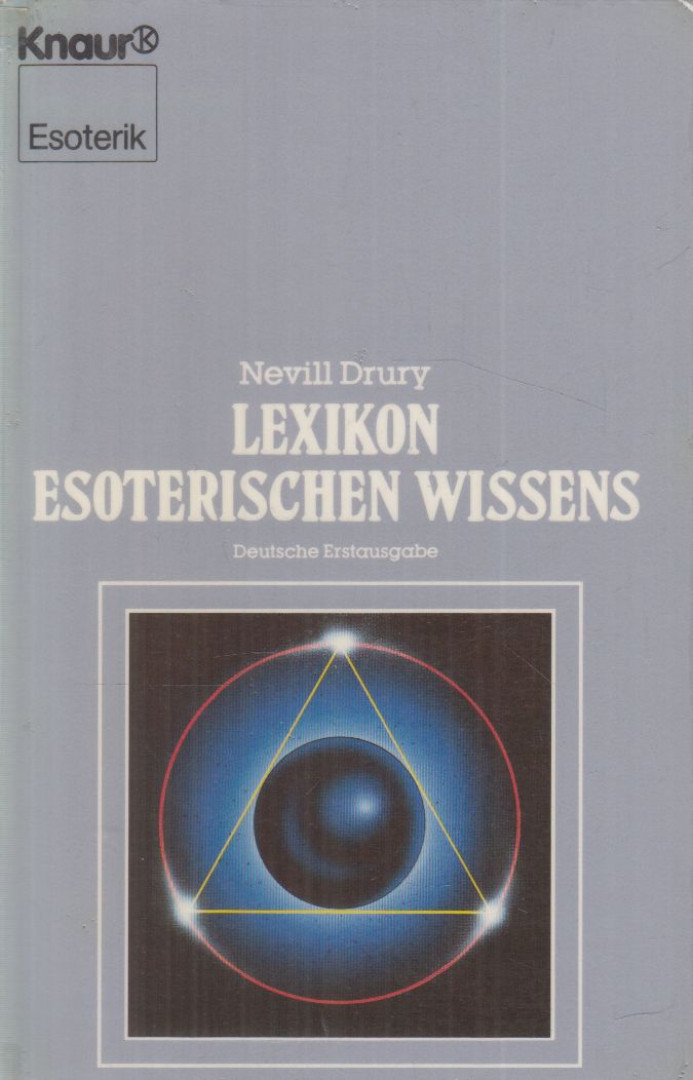 DRURY, NEVILL - Lexikon esoterischen Wissens [antikvár]