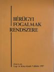 Borlói Rudolf - Bérügyi fogalmak rendszere [antikvár]