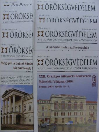 Örökségvédelem 2004. (nem teljes évfolyam) [antikvár]