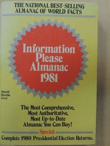 Information Please Almanac Atlas and Yearbook 1981 [antikvár]