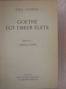 Emil Ludwig - Goethe [antikvár]