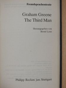Graham Greene - The Third Man [antikvár]