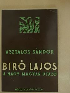 Asztalos Sándor - Biró Lajos [antikvár]