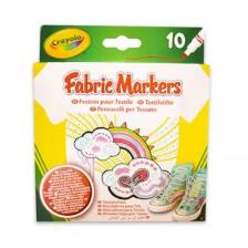 Crayola: 10 darabos textilfilc készlet