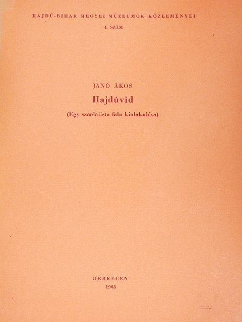 Janó Ákos - Hajdúvid [antikvár]