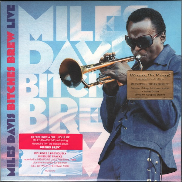 MILES DAVIS - BITCHES BREW LIVE 2LP MILES DAVIS