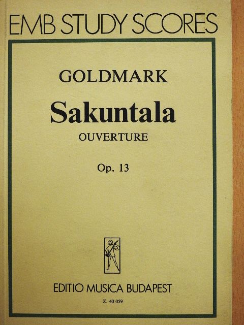 Goldmark Károly - Sakuntala [antikvár]