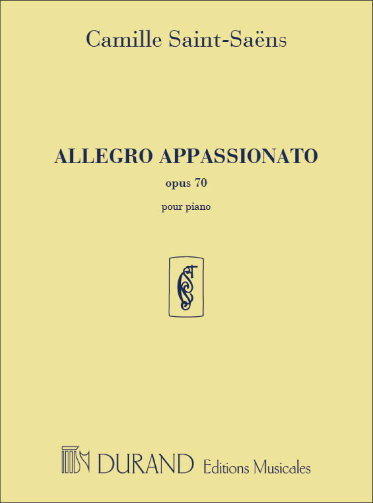 SAINT -SAENS - ALLEGRO APPASSIONATO OP.70 POUR PIANO