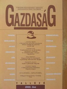 Akar László - Gazdaság 2000. ősz [antikvár]