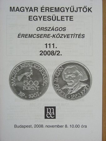 Nagy József - Országos éremcsere-közvetítés 2008/2. [antikvár]