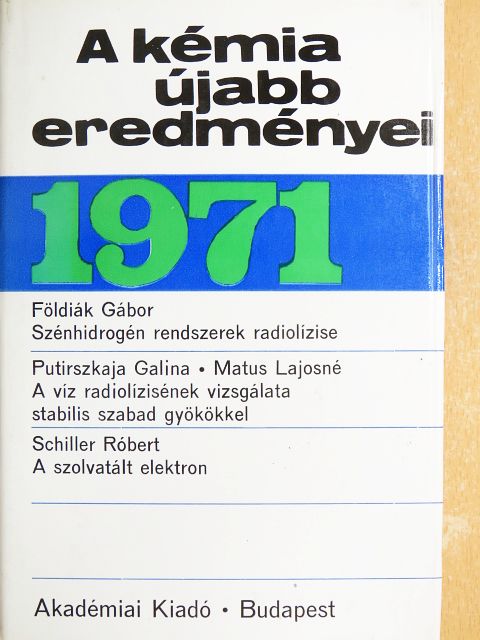 Cserép György - A kémia újabb eredményei 4. [antikvár]