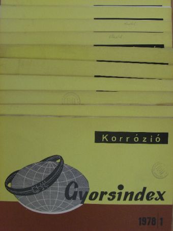 Gyorsindex-Korrózió 1978. január-december [antikvár]