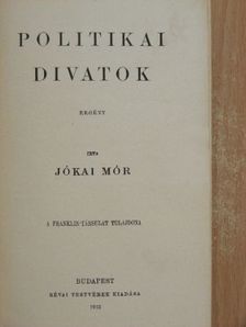 Jókai Mór - Politikai divatok [antikvár]