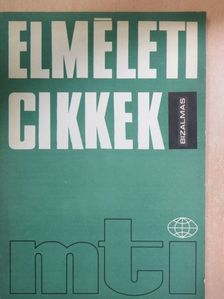 Alexander Eckstein - Elméleti cikkek 1973. december 17. [antikvár]