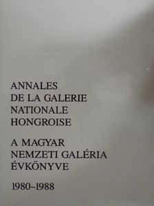 Buzási Enikő - A Magyar Nemzeti Galéria Évkönyve 1980-1988 [antikvár]