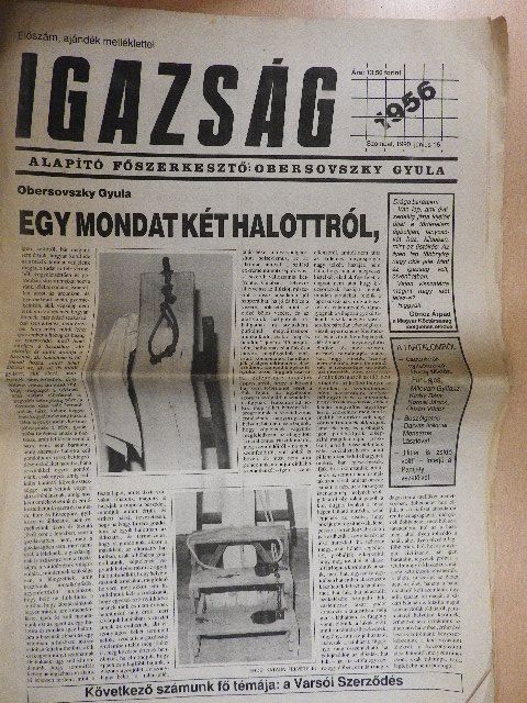 Barabás Tamás - Igazság 1990. június 16. [antikvár]