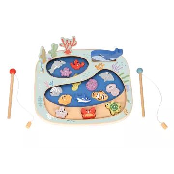 Tooky Toy: Horgászjáték, fa