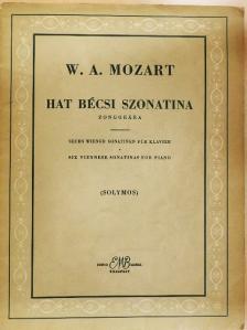 W. A. Mozart - Hat bécsi szonatina zongorára [antikvár]
