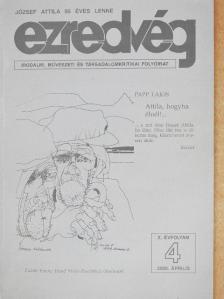 Baranyai Ferenc - Ezredvég 2000. április [antikvár]