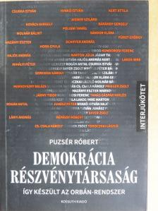Puzsér Róbert - Demokrácia Részvénytársaság [antikvár]