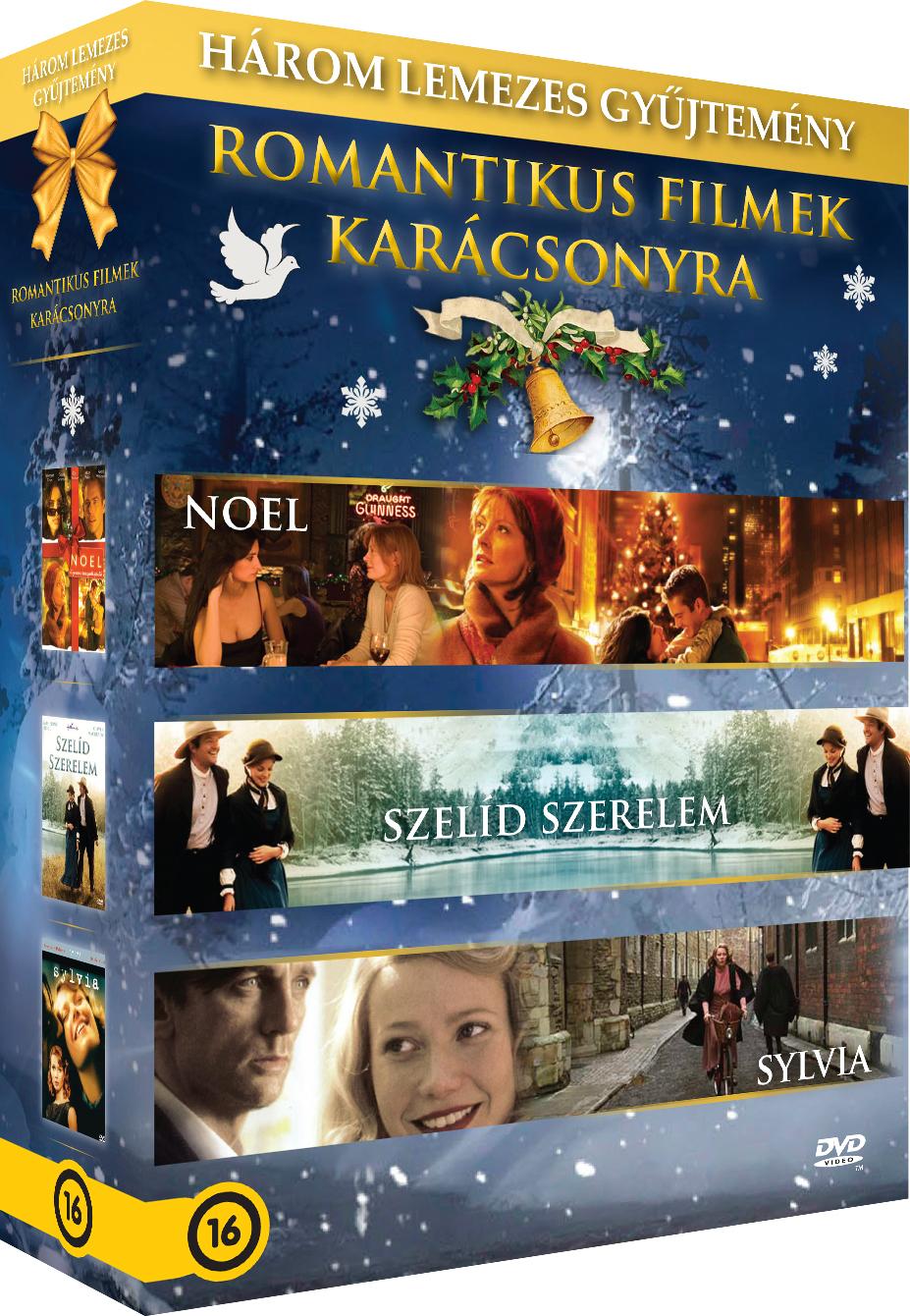 Romantikus filmek karácsonyra díszdoboz - 3 lemezes díszdoboz