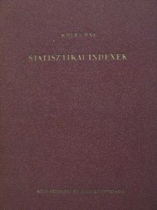 Köves Pál - Statisztikai indexek [antikvár]