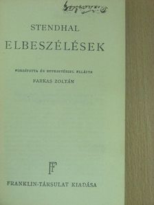 Henri Beyle - Elbeszélések [antikvár]