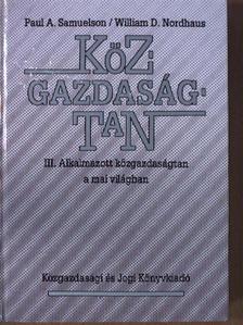 Paul A. Samuelson - Közgazdaságtan III. (töredék) [antikvár]