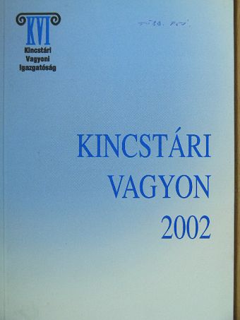 Ádámné Egri Judit - Kincstári vagyon 2002 [antikvár]