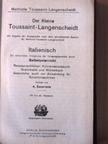 A. Sacerdote - Der Kleine Toussaint-Langenscheidt Italienisch (gótbetűs) [antikvár]