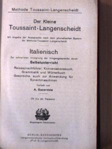 A. Sacerdote - Der Kleine Toussaint-Langenscheidt Italienisch (gótbetűs) [antikvár]
