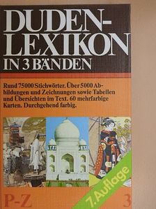 Duden-Lexikon in 3 Bänden 3. (töredék) [antikvár]