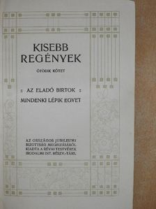 Mikszáth Kálmán - Kisebb regények V-VI. [antikvár]