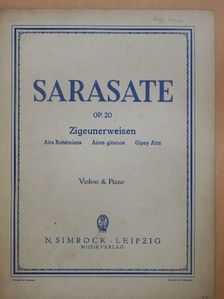 Pablo de Sarasate - Zigeunerweisen [antikvár]