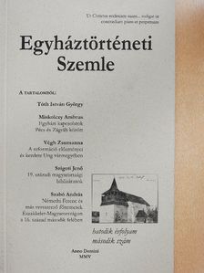 Bolvári-Takács Gábor - Egyháztörténeti Szemle 2005/2. [antikvár]