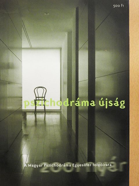 Ajkay Klára - Pszichodráma újság 2001. nyár [antikvár]