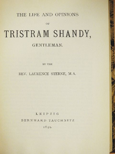 Laurence Sterne - The Life and Opinions of Tristram Shandy, Gentleman [antikvár]