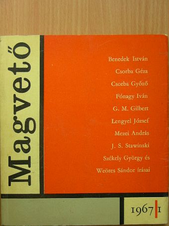 Benedek István - Magvető 1967/1. [antikvár]