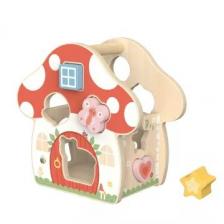 Tooky Toy: Fa formaválogató - Gombaház