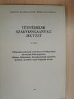 Tűzvédelmi szakvizsgaanyag jegyzet 10. [antikvár]